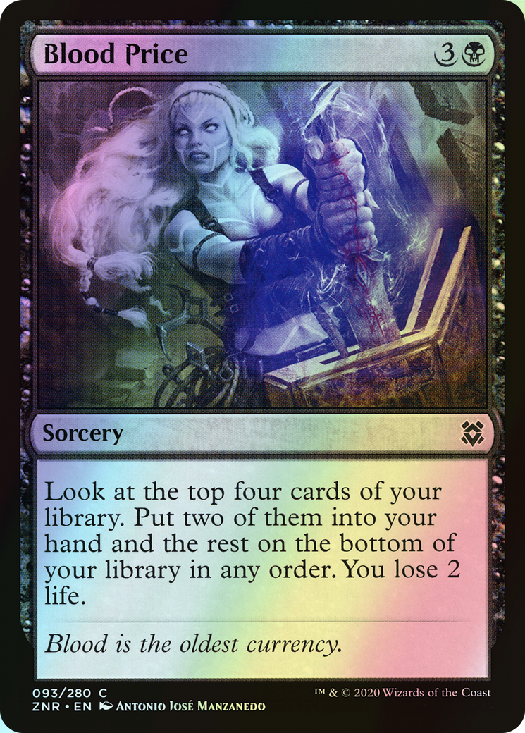 Blood Price (ZNR) #93 [EN/F]
