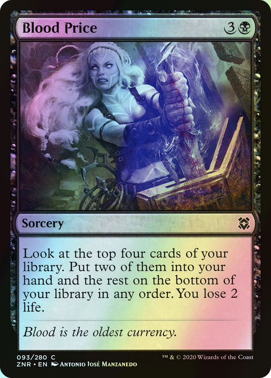 Blood Price (ZNR) #93 [EN/F]