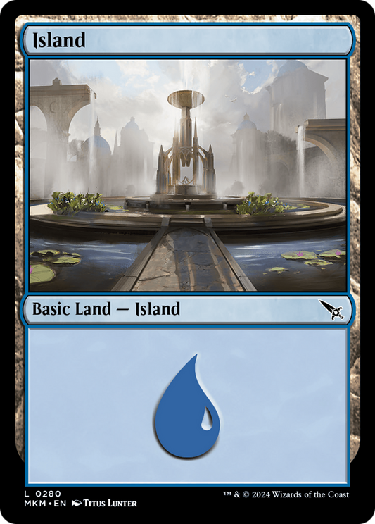 Island (MKM) #280 [EN/N] s/o