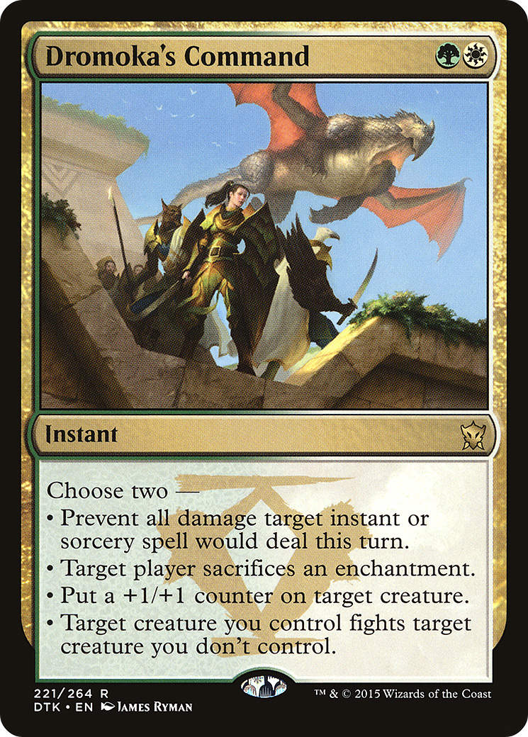 Dromoka's Command (DTK) #221 [EN/N]