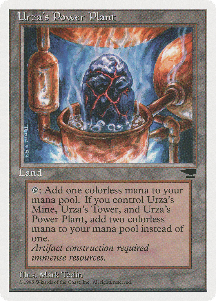 Urza's Power Plant (CHR) #115a [EN/N]