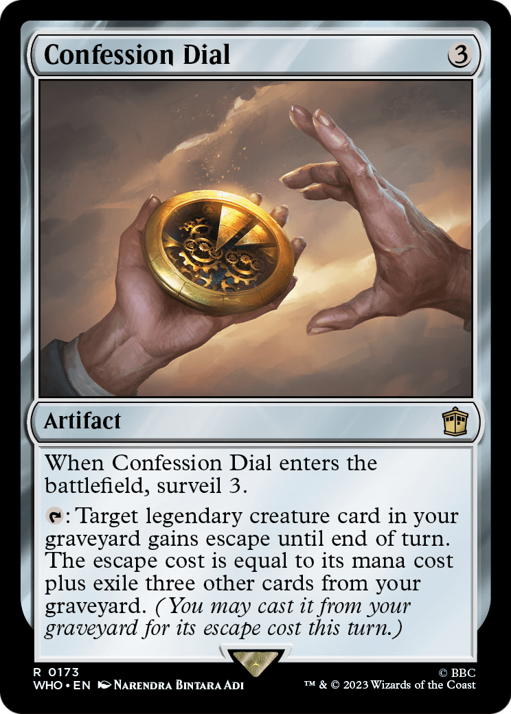 Confession Dial (WHO) #173 [EN/N]