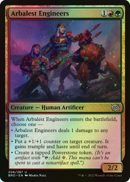 Arbalest Engineers (BRO) #206 [EN/F]