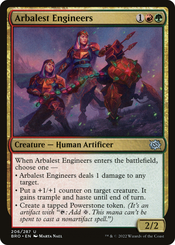 Arbalest Engineers (BRO) #206 [EN/N] s/o