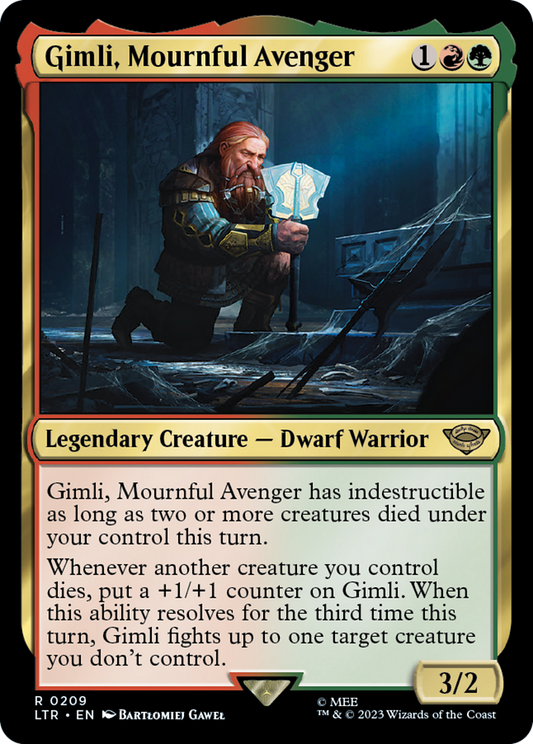 Gimli, Mournful Avenger (LTR) #209 [EN/N]