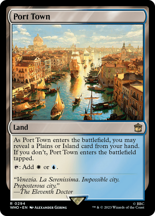 Port Town (WHO) #294 [EN/N] s/o