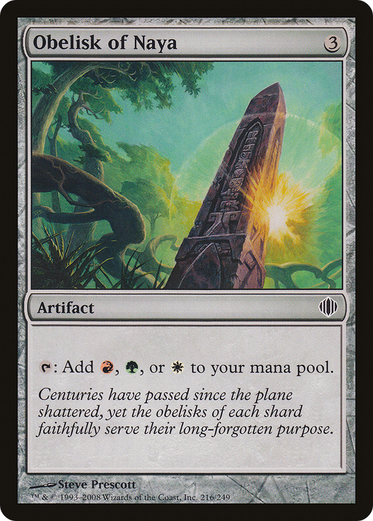 Obelisk of Naya (ALA) #216 [EN/N]