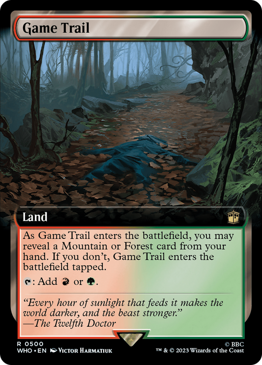 Game Trail (WHO) #500 [EN/N] s/o