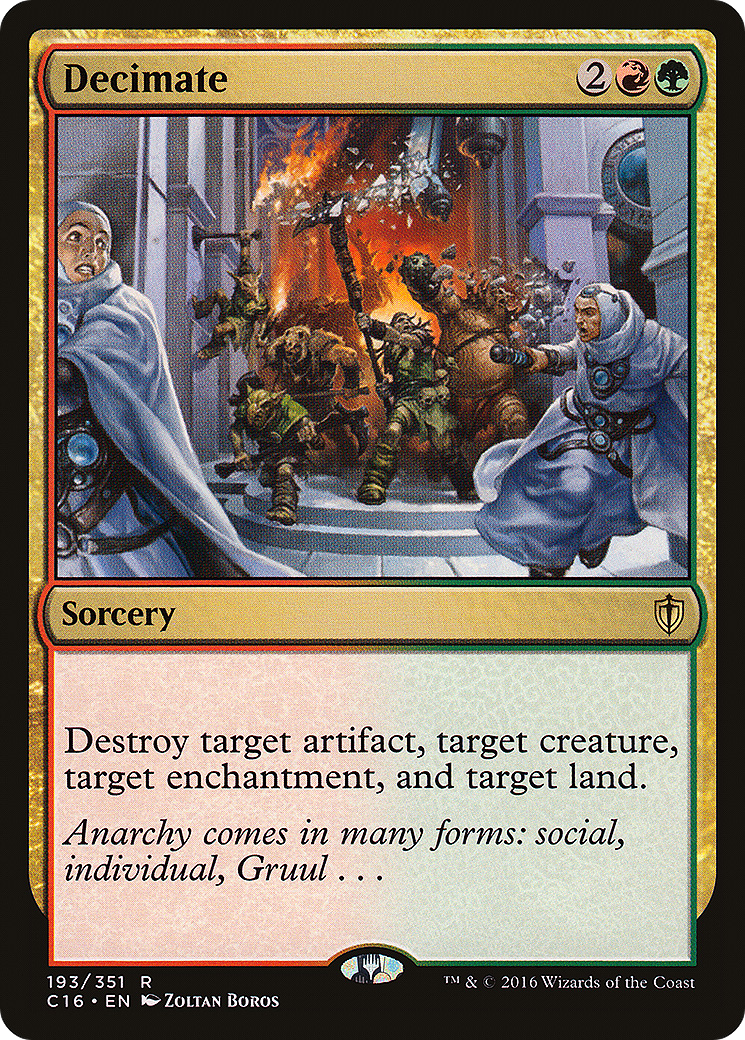 Decimate (C16) #193 [EN/N]