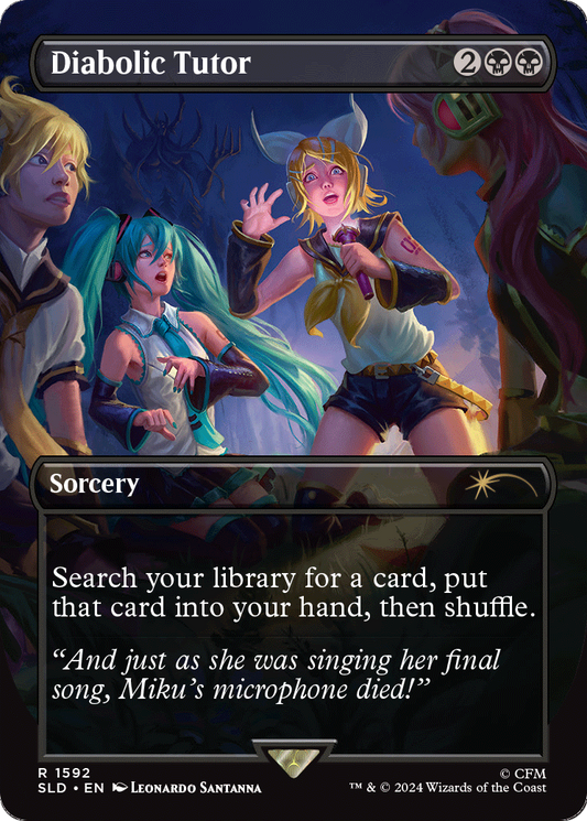Diabolic Tutor (SLD) #1592 [EN/N]