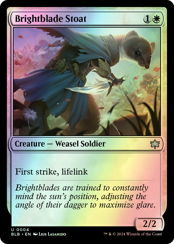 Brightblade Stoat (BLB) #4 [EN/F]