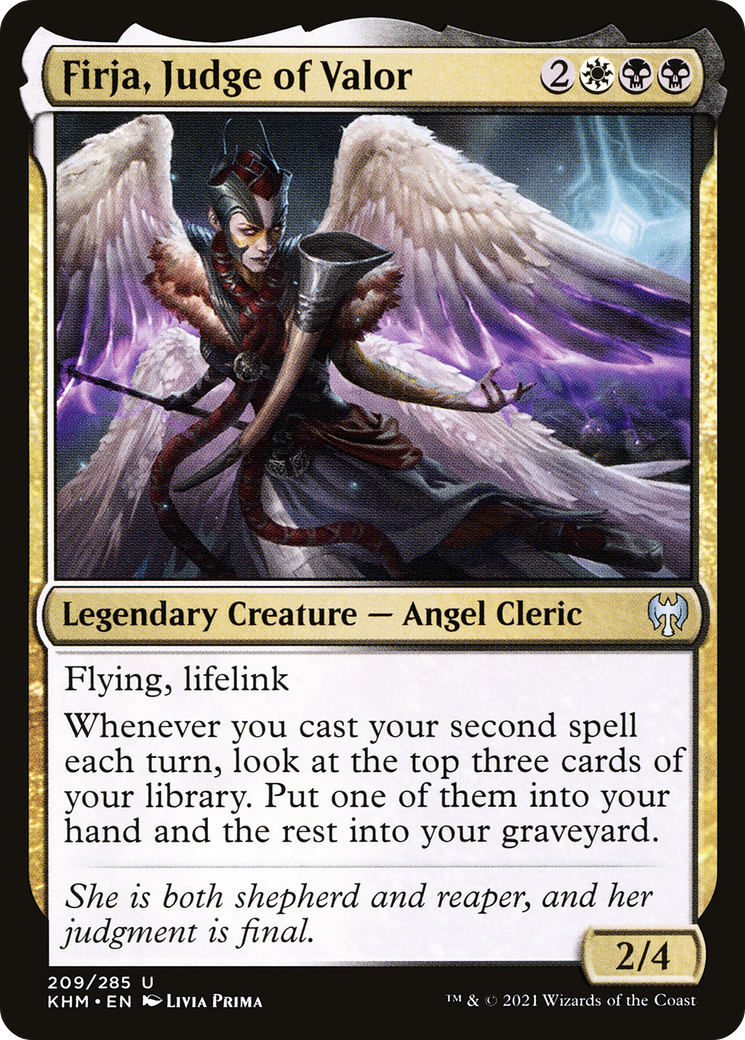 Firja, Judge of Valor (KHM) #209 [EN/N]
