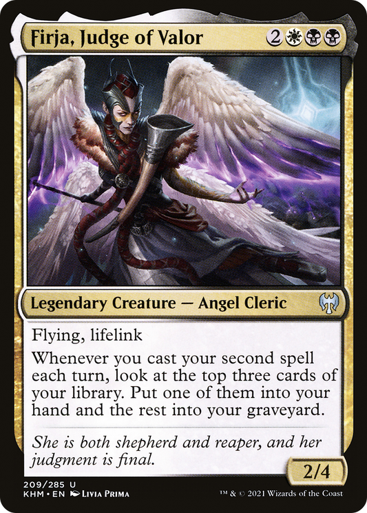 Firja, Judge of Valor (KHM) #209 [EN/N]