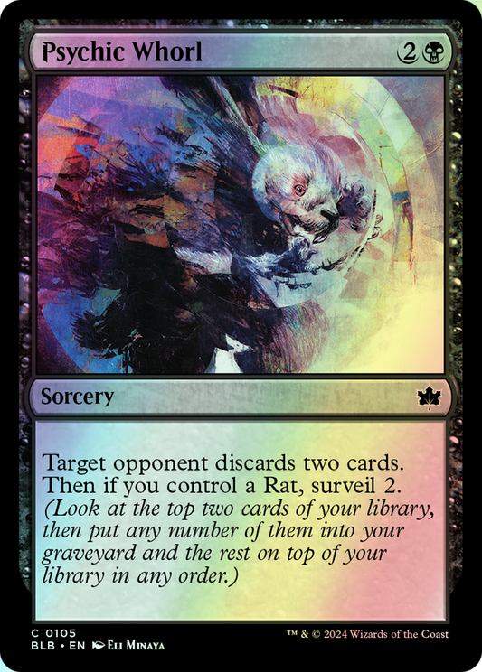 Psychic Whorl (BLB) #105 [EN/F]