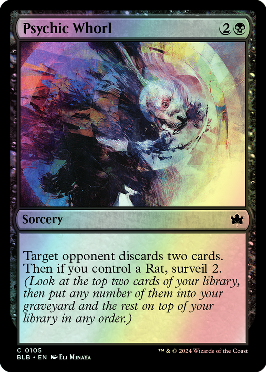 Psychic Whorl (BLB) #105 [EN/F]