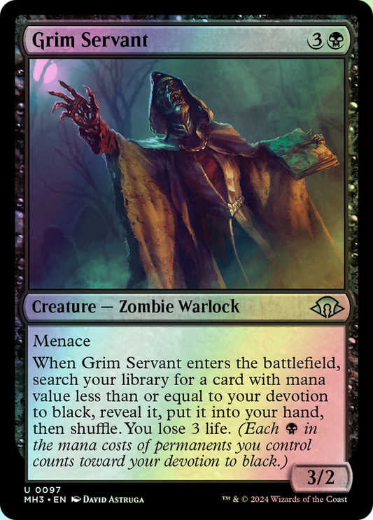 Grim Servant (MH3) #97 [EN/F]
