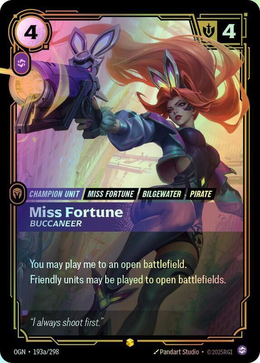 Miss Fortune - Buccaneer (Alternate Art) (OGN) #193a [EN/F] s/o
