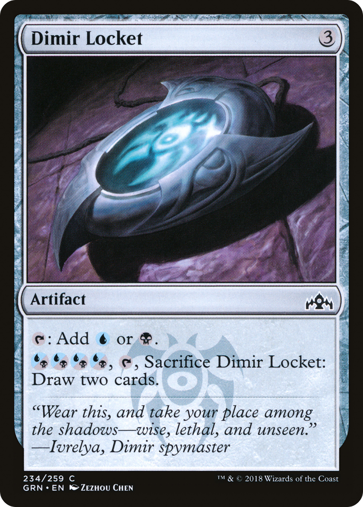 Dimir Locket (GRN) #234 [EN/N] s/o