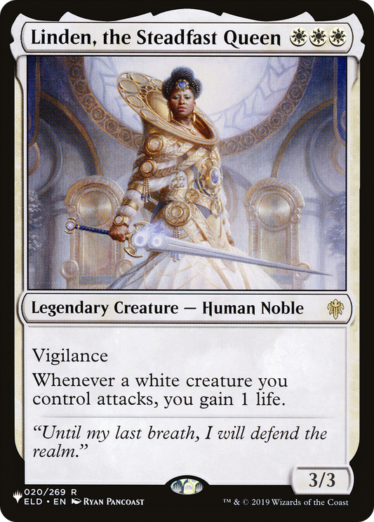 Linden, the Steadfast Queen (PLST) #ELD-20 [EN/N]
