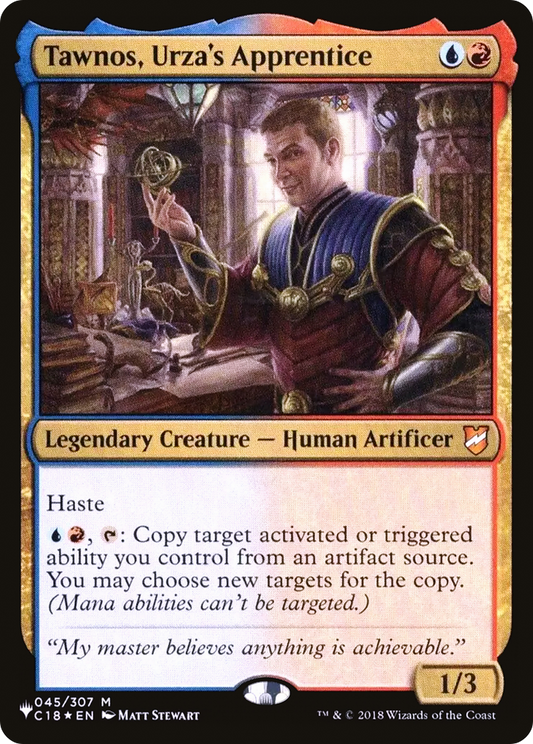 Tawnos, Urza's Apprentice (PLST) #C18-45 [EN/N] s/o