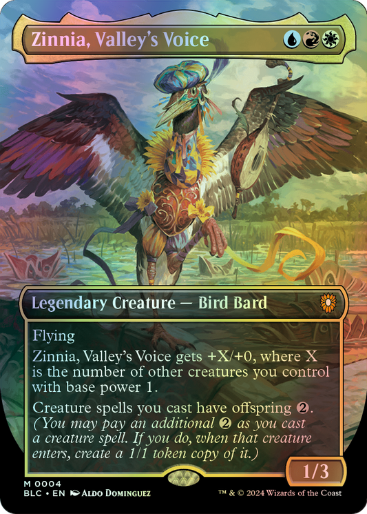 Zinnia, Valley's Voice (BLC) #4 [EN/F] s/o