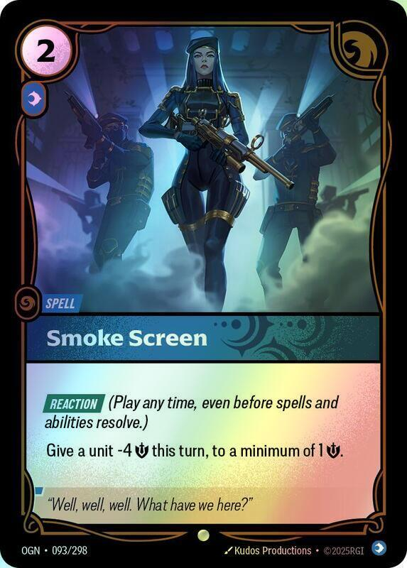 Smoke Screen (OGN) #093 [EN/F] s/o