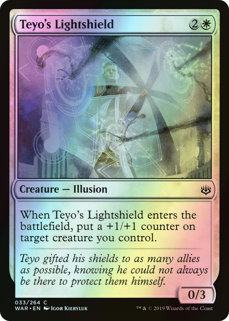 Teyo's Lightshield (WAR) #33 [EN/F]