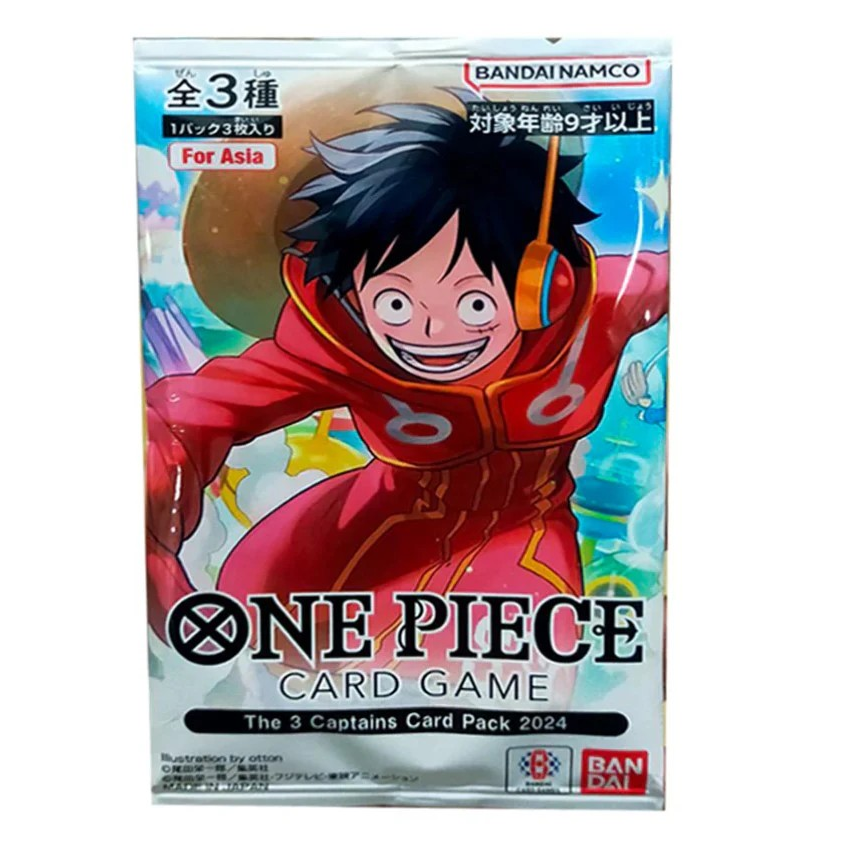 One Piece Card Game - The 3 Captains Pack 2024 (V-Jump Oct 2024 Special Pack)