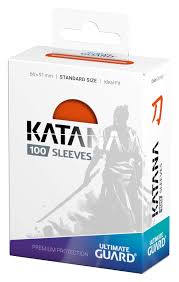 Katana 2019 Standard Size Sleeves - Orange (100-Pack)