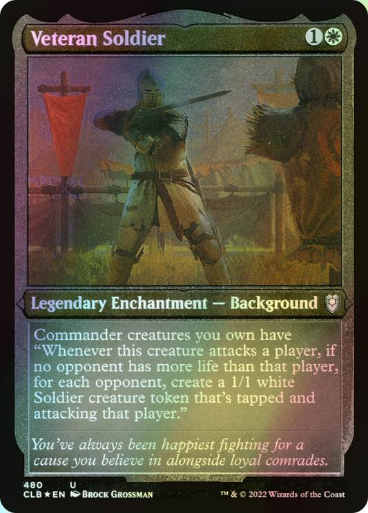 Veteran Soldier (CLB) #480 [EN/E]