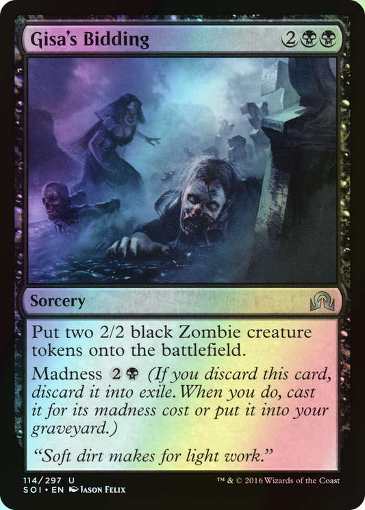Gisa's Bidding (SOI) #114 [EN/F]