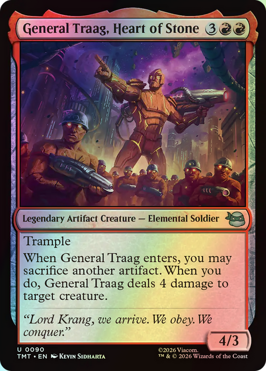 General Traag, Heart of Stone (TMT) #90 [EN/F]
