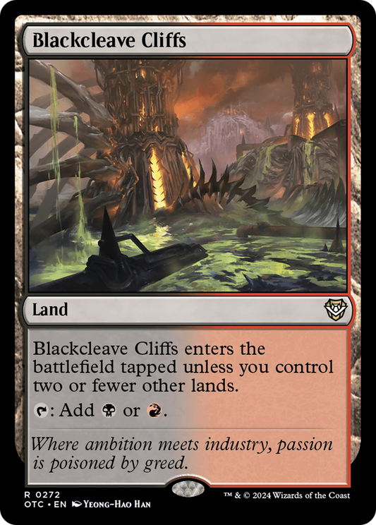 Blackcleave Cliffs (OTC) #272 [EN/N] s/o
