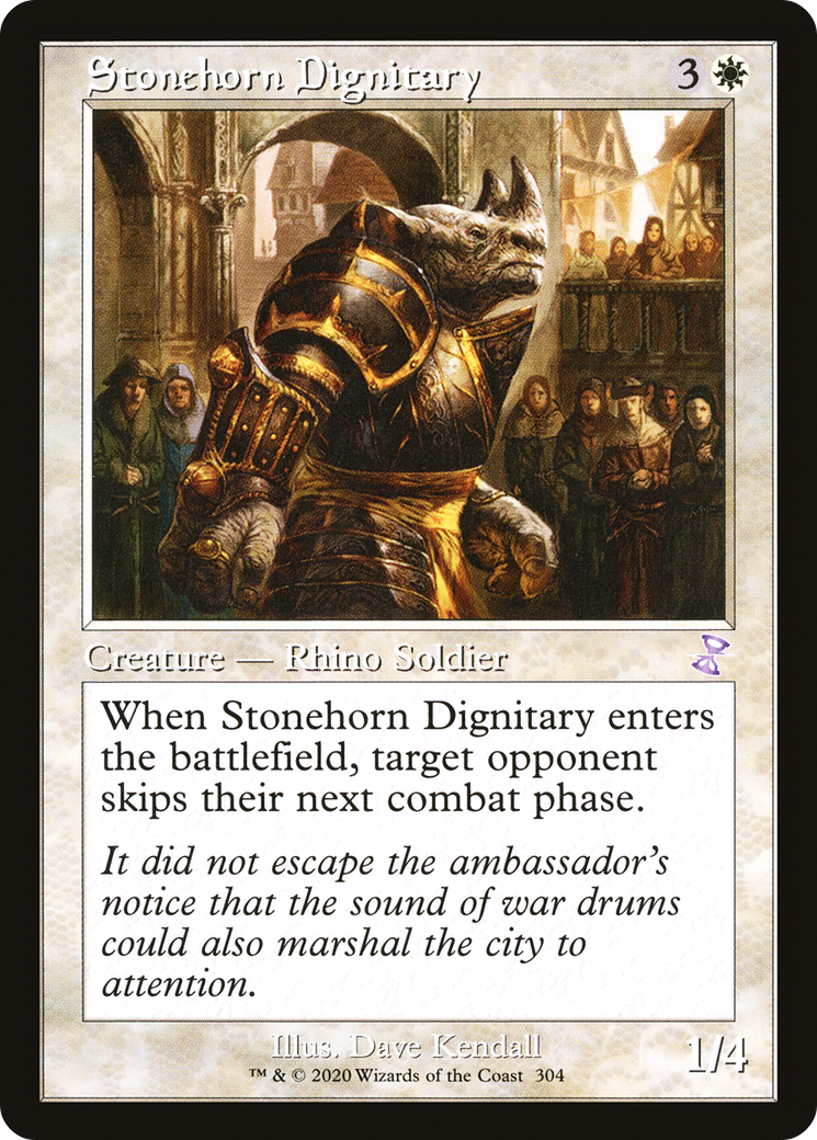 Stonehorn Dignitary (TSR) #304 [EN/N]