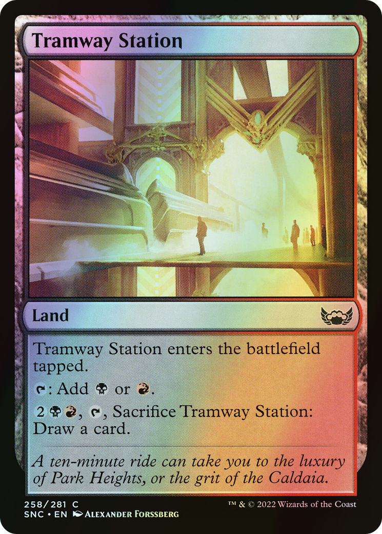 Tramway Station (SNC) #258 [EN/F] s/o