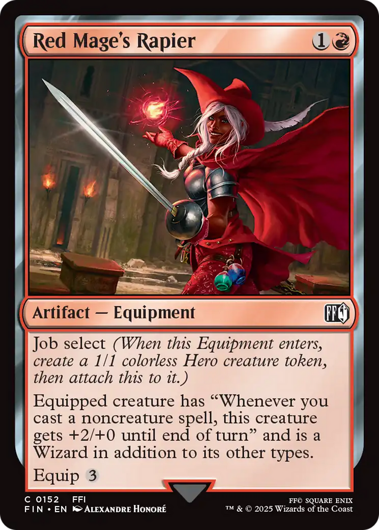 Red Mage's Rapier (FIN) #152 [EN/N]