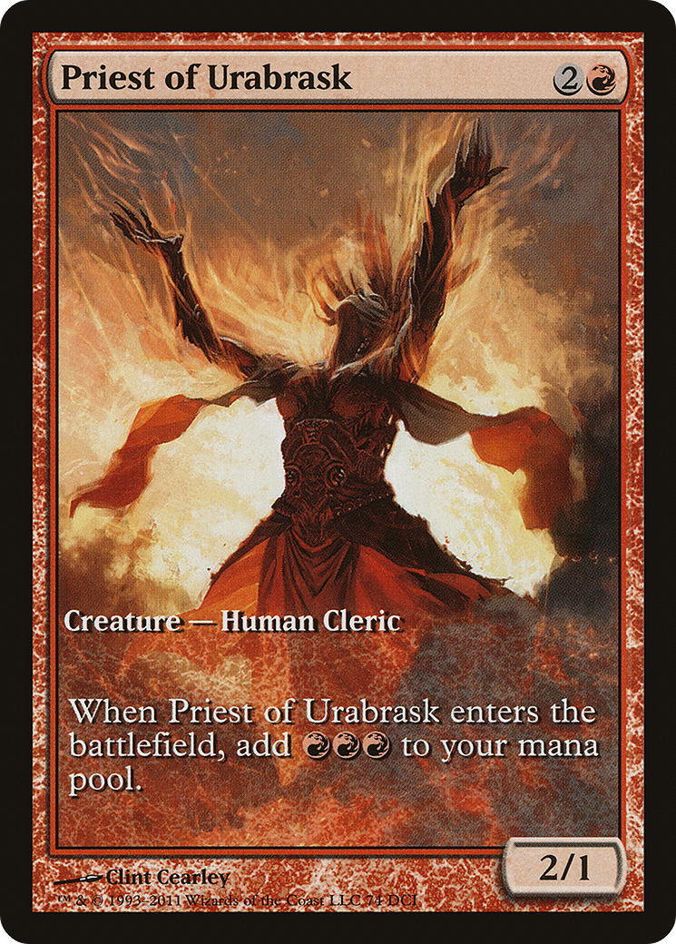 Priest of Urabrask (DCI) #74 [EN/N]