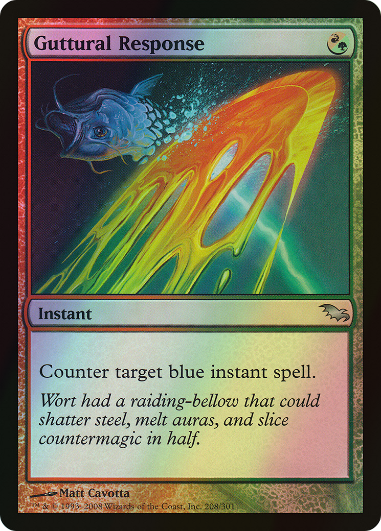 Guttural Response (SHM) #208 [EN/F]