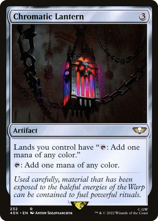 Chromatic Lantern (40K) #232 [EN/N] s/o