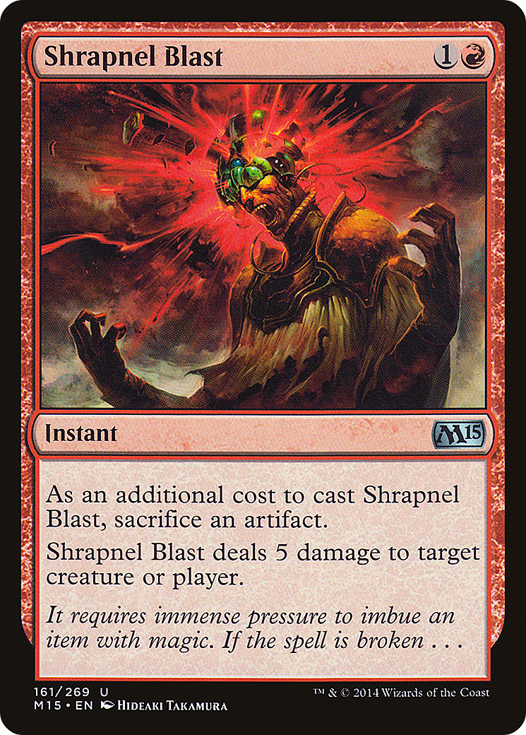 Shrapnel Blast (M15) #161 [EN/N] s/o