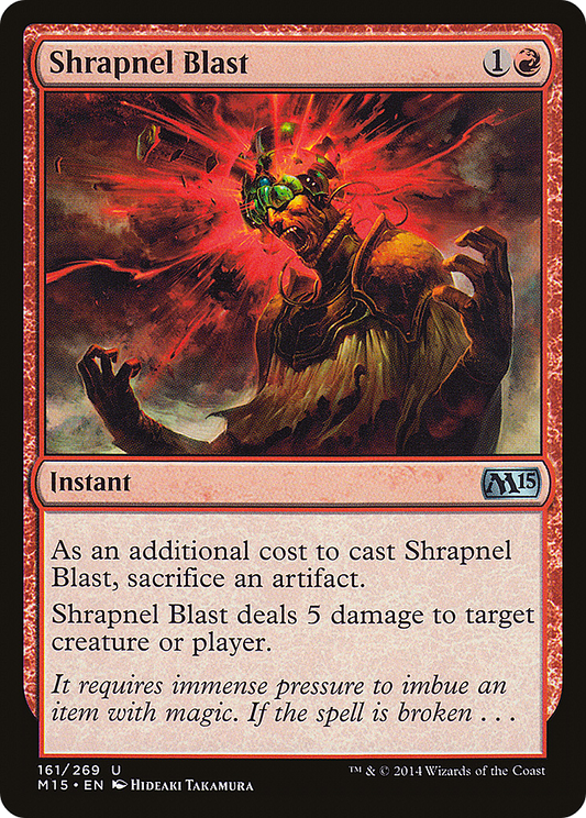 Shrapnel Blast (M15) #161 [EN/N] s/o