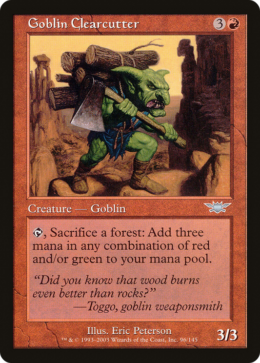 Goblin Clearcutter (LGN) #96 [EN/N]