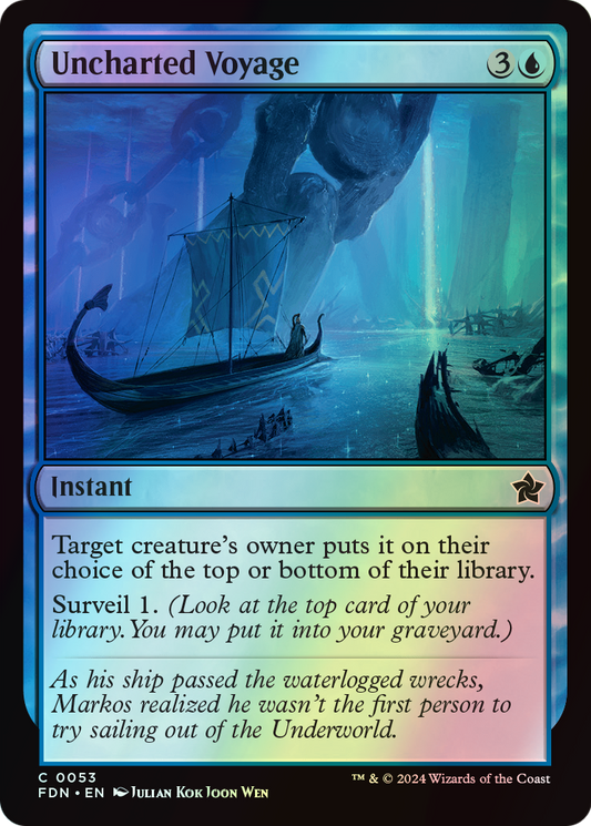 Uncharted Voyage (FDN) #53 [EN/F]