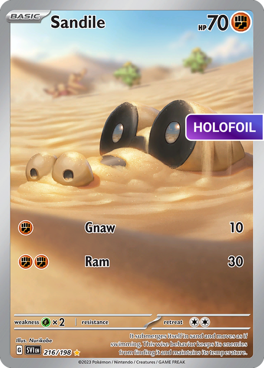 Sandile - 216/198 (SVI) #216 [EN/H] s/o