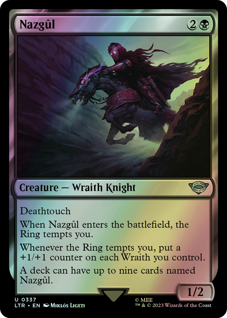 Nazgûl (LTR) #337 [EN/F] s/o