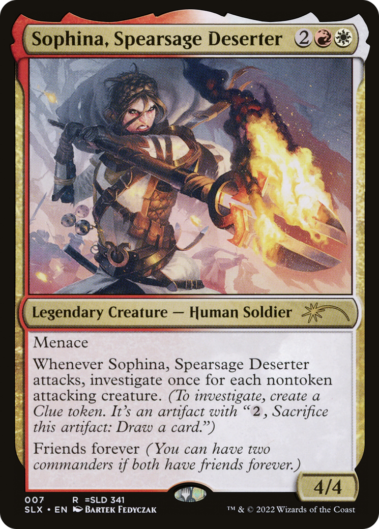 Sophina, Spearsage Deserter (SLX) #7 [EN/N]
