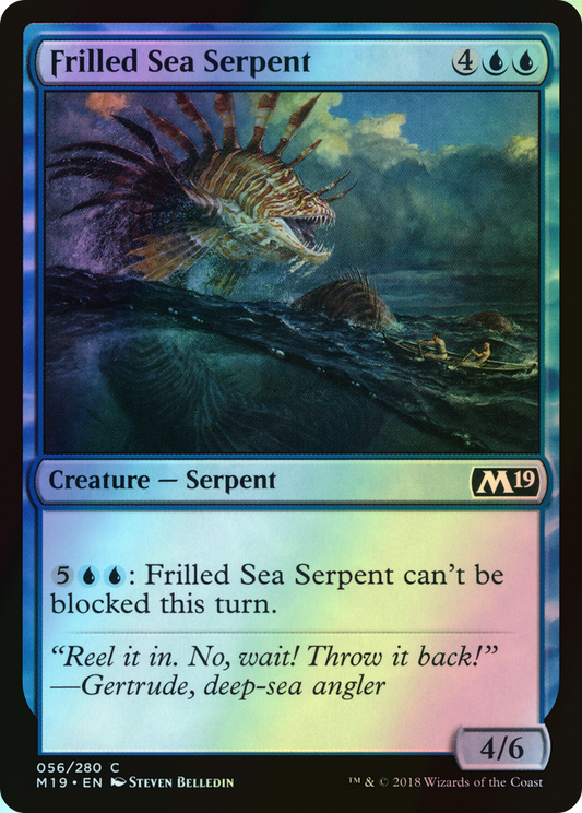 Frilled Sea Serpent (M19) #56 [EN/F]