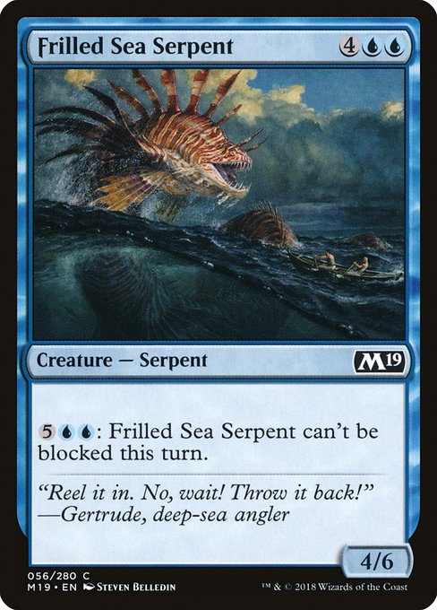 Frilled Sea Serpent (M19) #56 [EN/N]