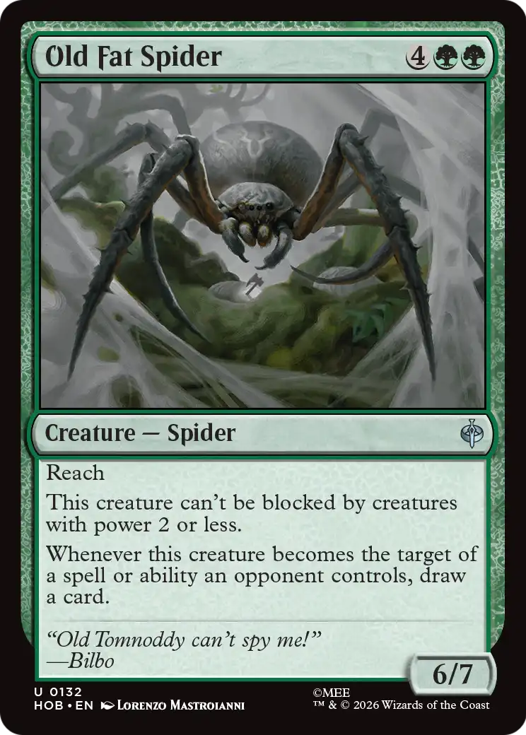 Old Fat Spider (HOB) #132 [EN/N]
