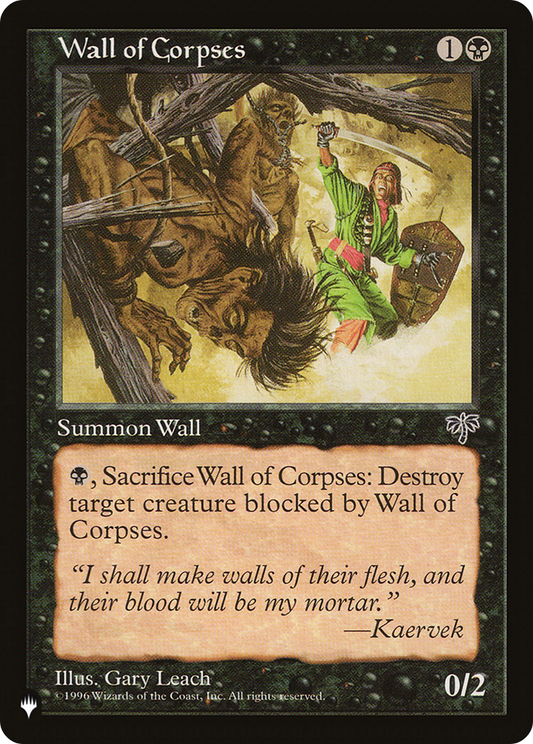 Wall of Corpses (PLST) #MIR-151 [EN/N]